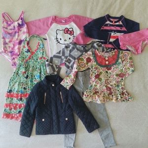 Bundle of 8 items, Jelly the Pug, Gap, Speedo, Mango and Joe Fresh